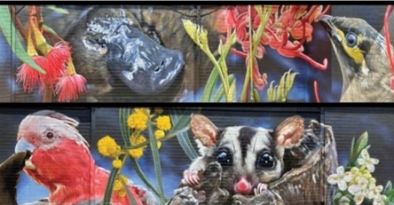 Skipton Swimming Pool Mural